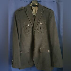 Velvet Chocolate Brown Blazer